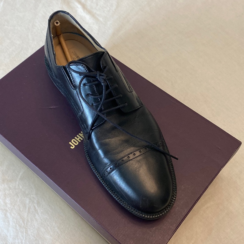 Johnston & Murphy Men’s 10 M Dress Shoes Black
